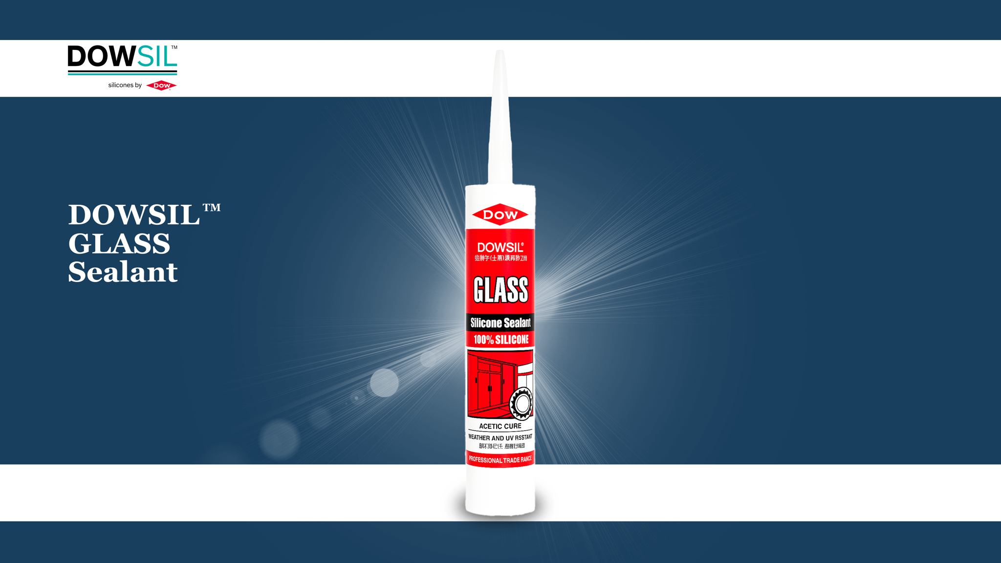 DOWSIL™ GLASS Silicone Sealant: Solusi Profesional untuk Kebutuhan Kaca dan Konstruksi
