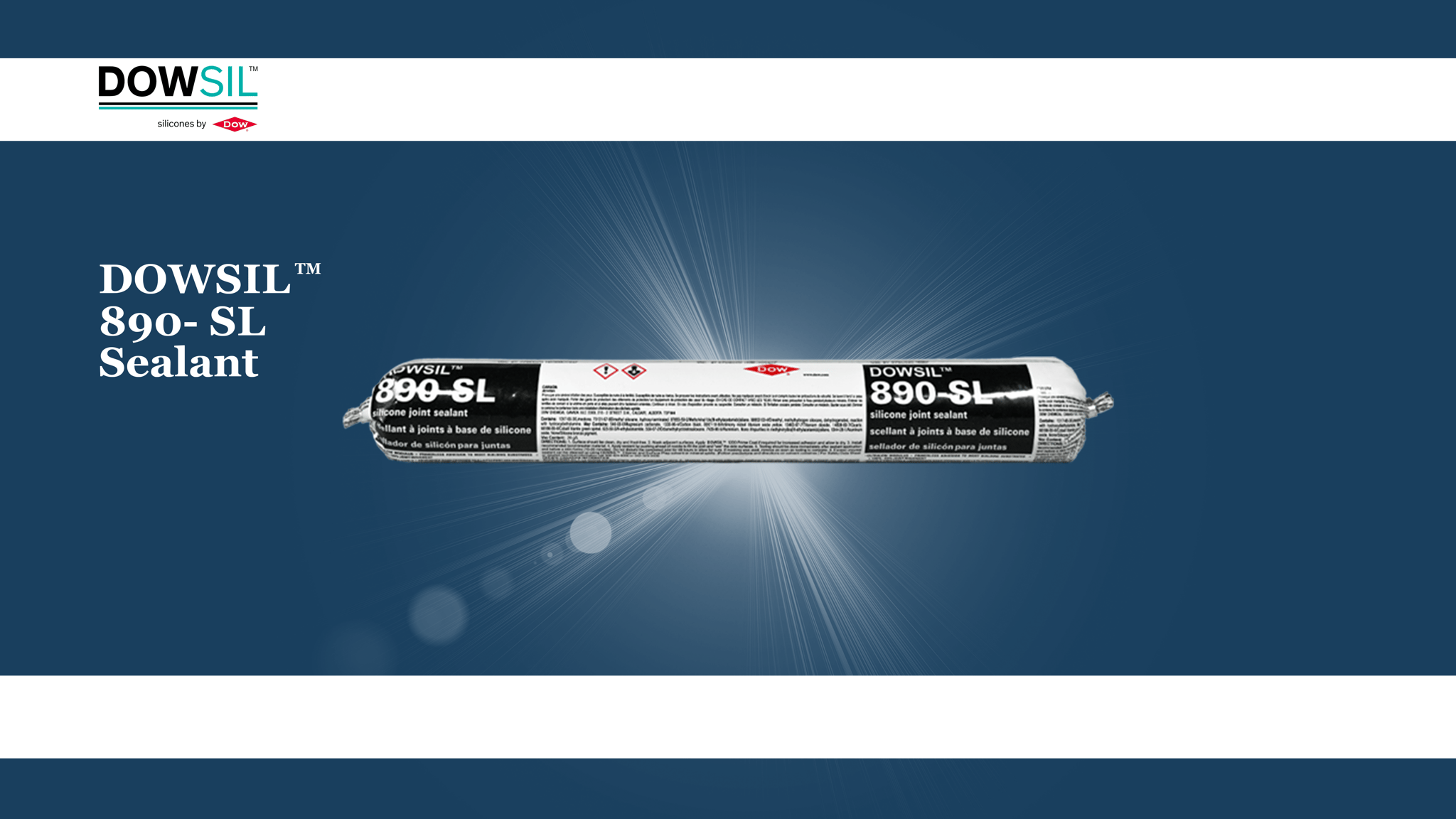 DOWSIL™ 890-SL: “Proyek Berat? Pilih Sealant yang Berkinerja Baik — DOWSIL™ 890-SL!”